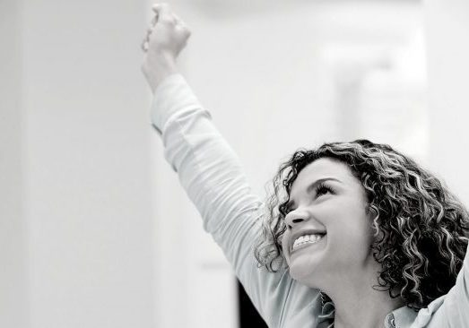 successimageblog (1) The secret to success - Woman celebrating with hands up