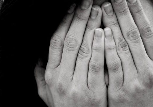 visibility fears banish those visibility fears - burying face in hands