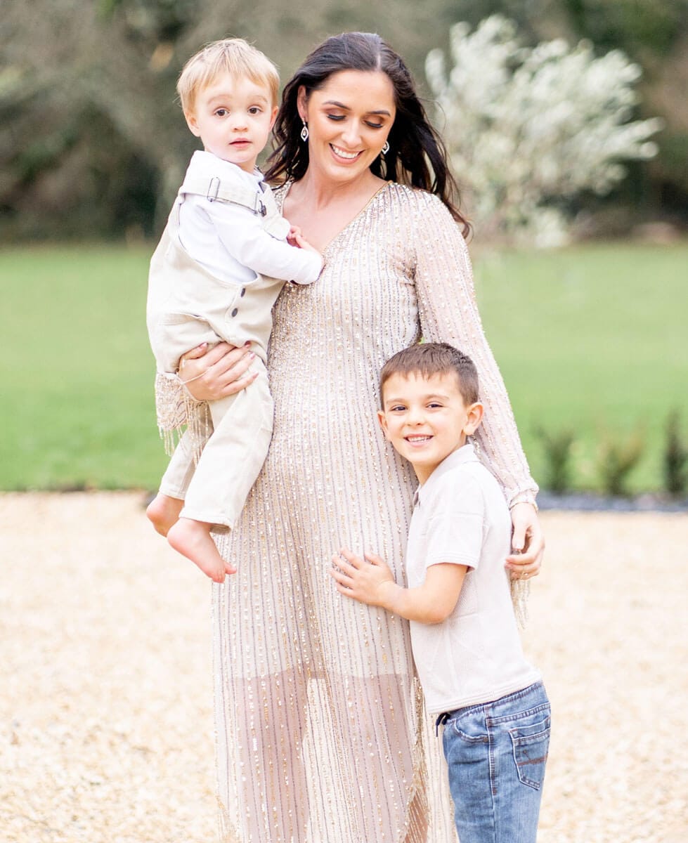 Natasha and family Natasha Leigh Bray with her family, reflecting her mission of wealth, wholeness and legacy